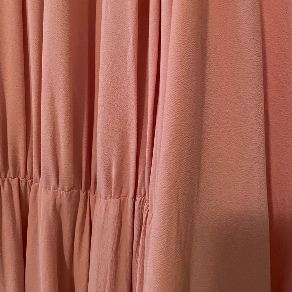 No. 21 baby pink silk dress - Picture 3 of 4